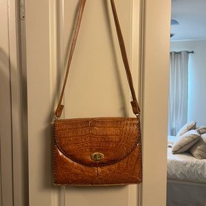 Alligator print purse
